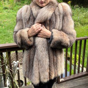 Fox Fur Jacket